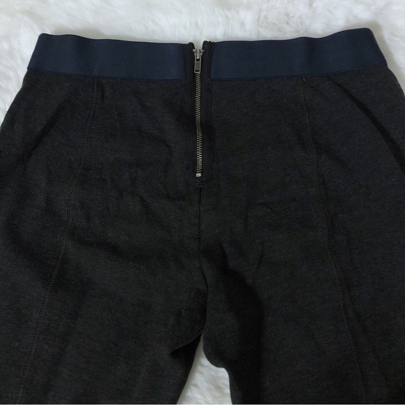 J. Crew Pixie High-Waist Pant in Stretch Ponte Charcoal Size 6 - Picture 4 of 9
